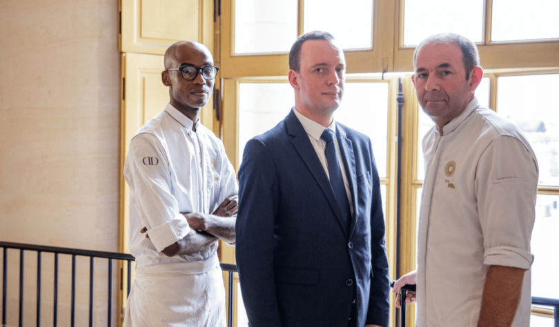l'équipe - restaurant ore Ducasse au chateau de Versailles