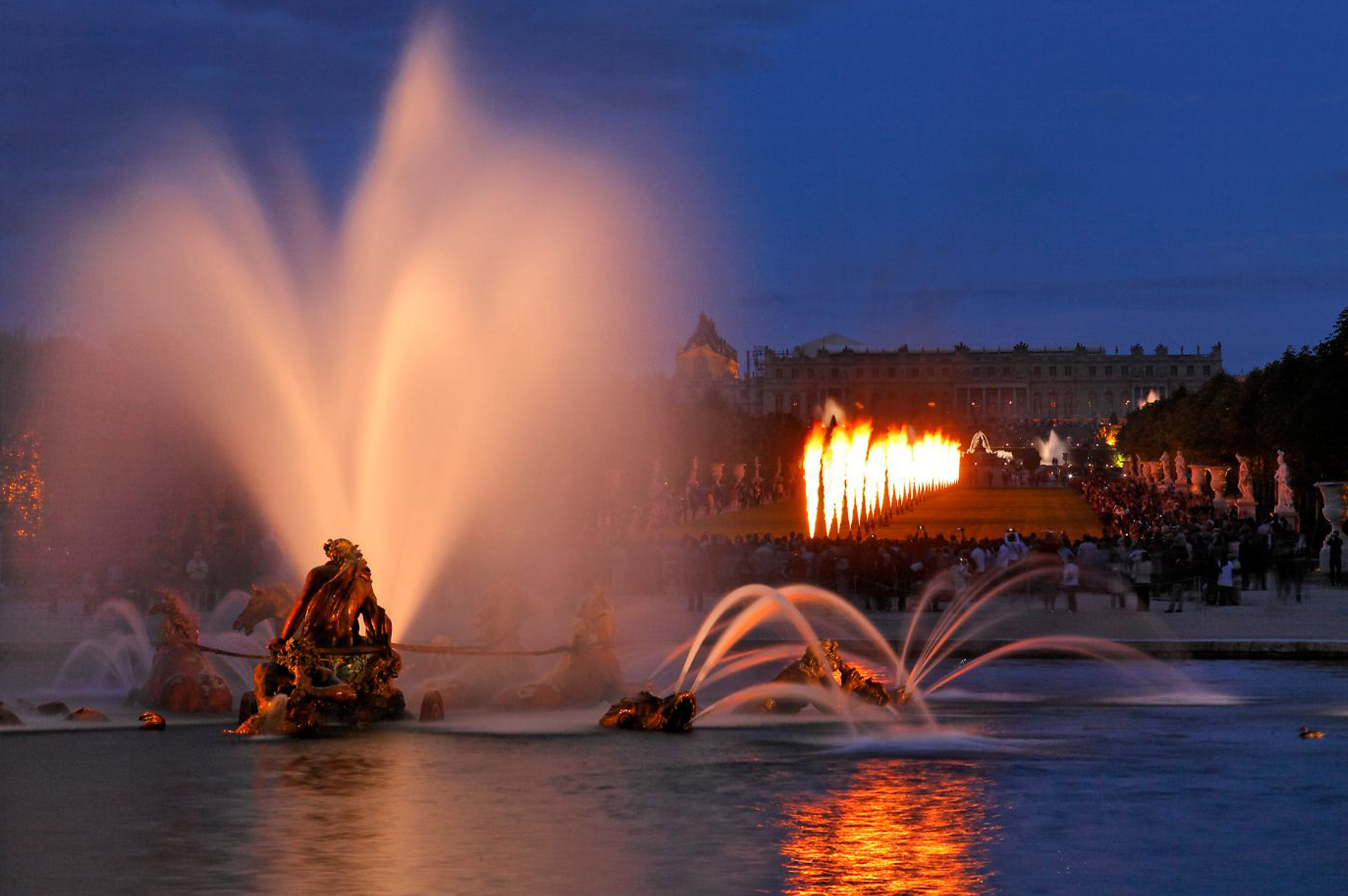 Dîner Grandes Eaux Nocturnes – Ducasse à Versailles